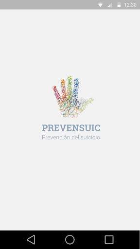 Android application Prevensuic screenshort