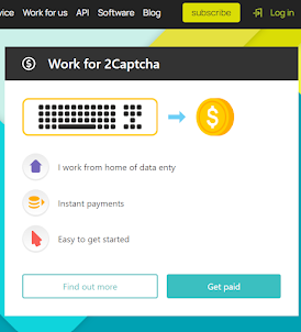 2Captcha earn solving Captchas