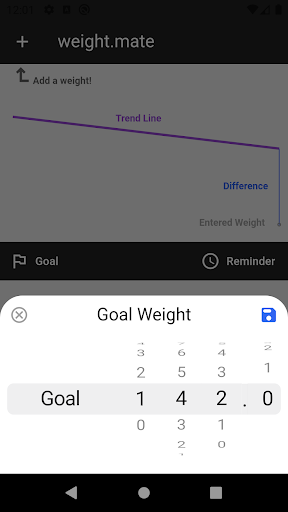 weight.mate Screen 3