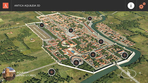 Android application Antica Aquileia 3D screenshort