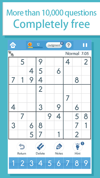 Sudoku‐A logic puzzle game ‐ - 2.4.2 - (Android)