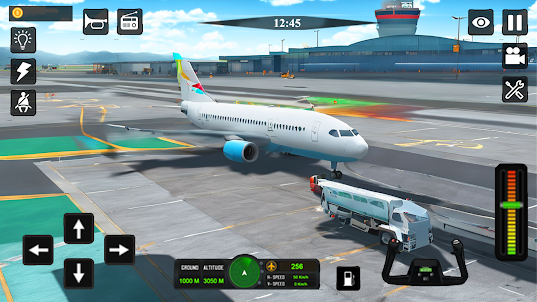 Airplane Simulator Games 3d