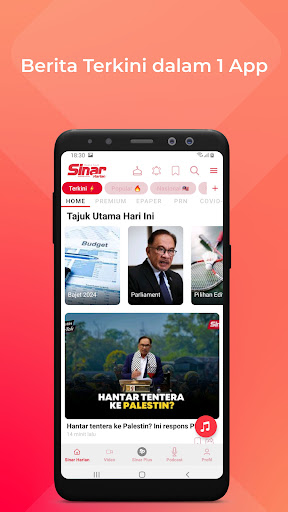 Sinar Harian - Berita Terkini Screenshot 2 - AppWisp.com