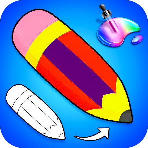 Art Coloring Book: Paint Color