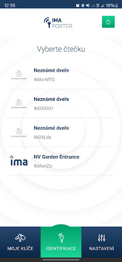 IMAporter MobileAccess Key Screen 2
