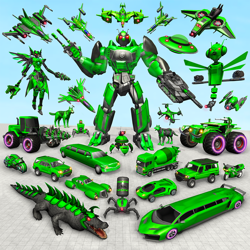 Dragon Fly Robot Car Game 3D  Icon