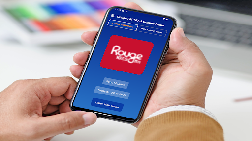 107.5 Rouge FM Quebec Radio Screenshot 2 - AppWisp.com