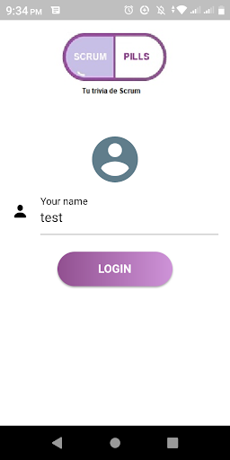 Android application Scrum Pills screenshort