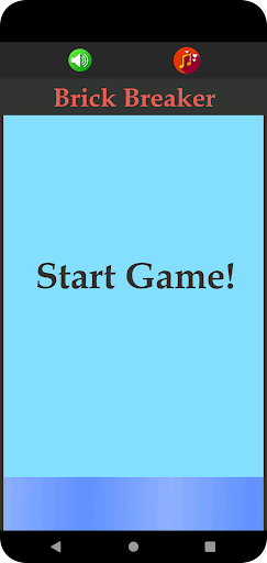 Android application Brick Breaker Classic screenshort