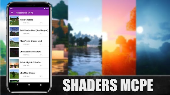 Shaders for Minecraft PE Apk app for Android 1