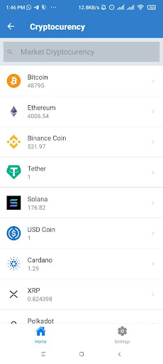 Ladokutu Crypto : Signal Data Screen 3