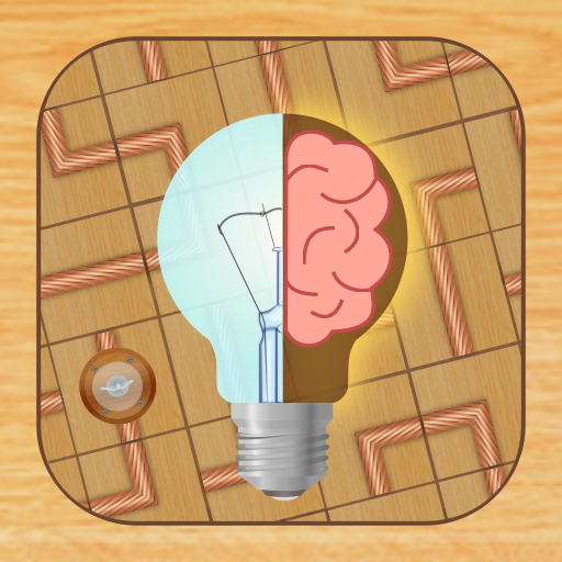 Light On Premium: Block puzzle logo