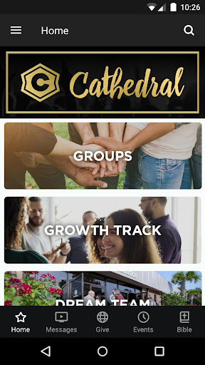 Android application We Are Cathedral screenshort