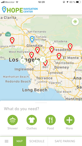 Android application Hope Navigation Center screenshort