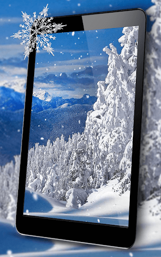 हिमपात लाइव वॉलपेपर