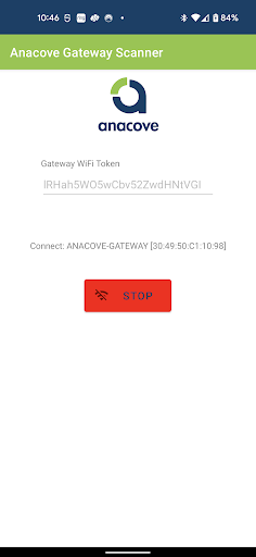 Anacove Gateway Scanner Screen 3