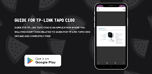 Android application guide for TP-Link Tapo C100 screenshort