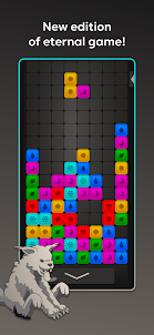 Triscolor block puzzle match 3