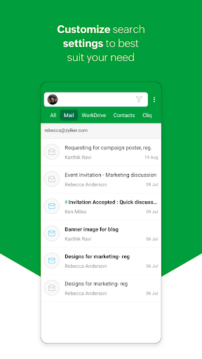 Zillum - Family cloud by Zoho Screen 3