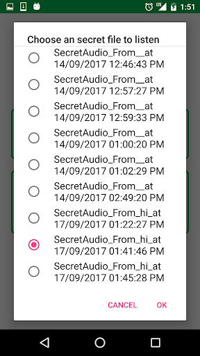 Secret Voice Message for Whats