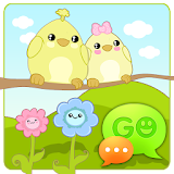 GO SMS Pro Sweet Spring Theme icon