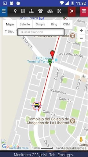 GPS Nisi Monitoreo Screen 2