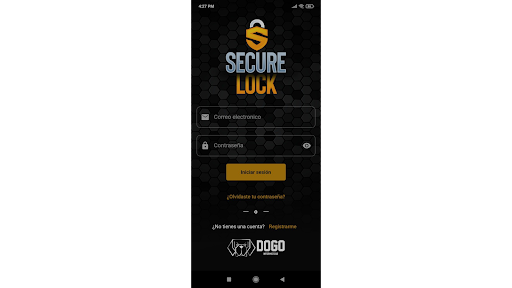 SECURE LOCK Screen 2