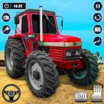 Cover Image of डाउनलोड Offline Tractor Farming Games  APK