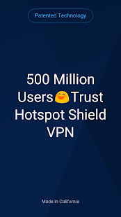 Hotspot Shield Basic - Free VPN Proxy & Privacy  Screenshots 1