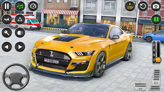 停车场游戏：汽车游戏 3D