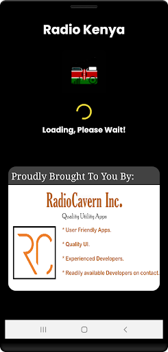 Android application Radio KE – Kenyan Radios screenshort