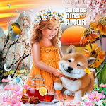 Cover Image of Download Frases Buenos Días 2023 GIF  APK