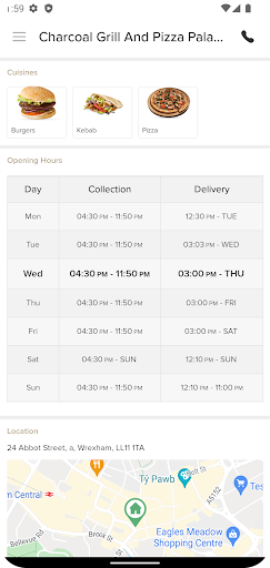 Charcoal Grill and Pizza Palace