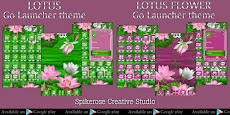 Lotus flower  Clock Widgetのおすすめ画像4
