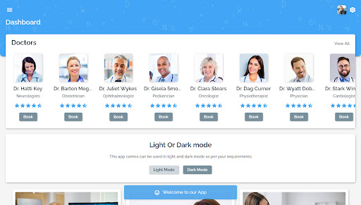 Doctor Appointment Flutter UI