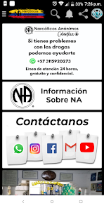 Captura de Pantalla 3 Narcóticos Anónimos Colombia android