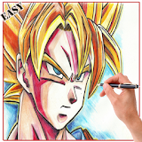 Learn To Draw Goku Characters icon