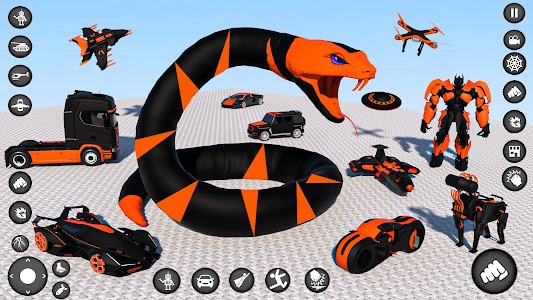 Snake Robot Car Transform Game Unknown
