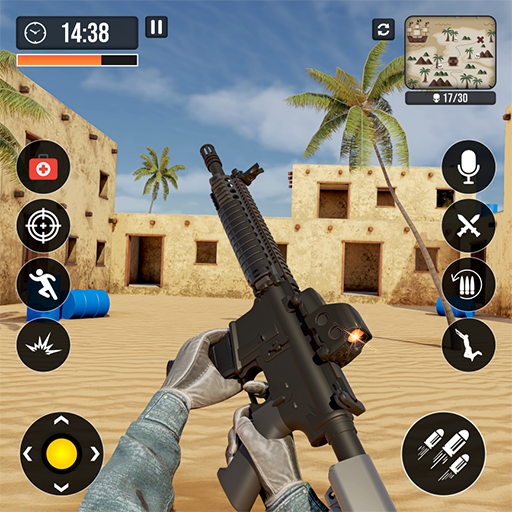 Get Multiplayer Gun Shooting Games for Android Aso Report