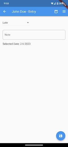 Employee Notes Screen 3