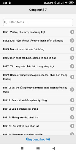 Học tốt Công nghệ 7 Screen 2