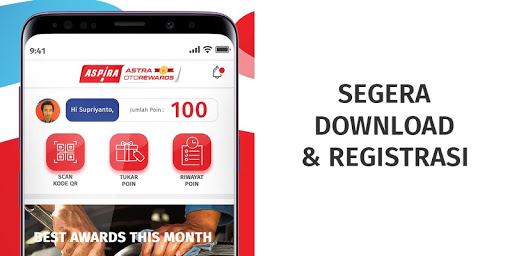 Android application Astra OtoReward screenshort