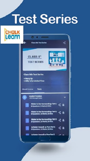Chalklearn Student Portal Screen 2