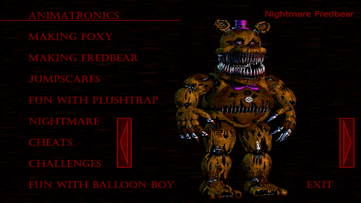 Five Nights at Freddy's 4 All Animatronics 
