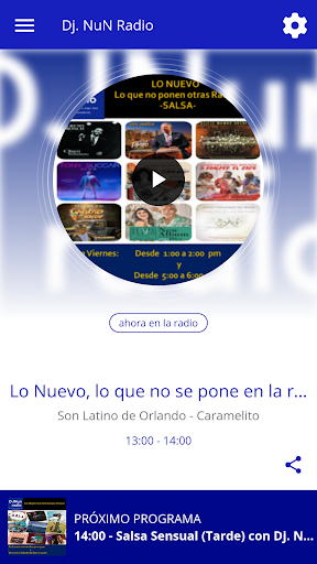 Android application Dj. NuN Radio screenshort