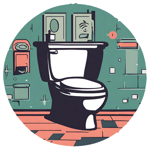 Find the difference - Toilet logo