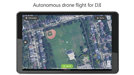 Android application Drone Autonomy screenshort