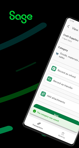Android application Sage Accounting Individual screenshort