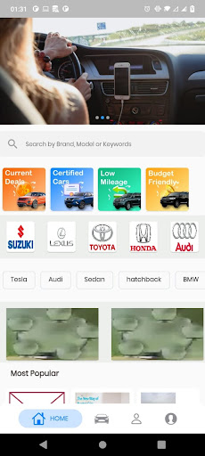 Android application Cars World screenshort