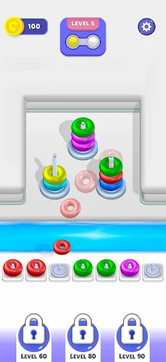 Sort Merge 3D - Screenshot 2